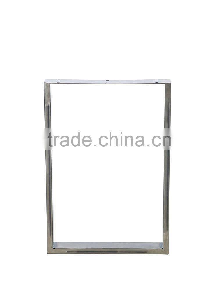 Hot item square shape 28 inch iron wood furniture table feet