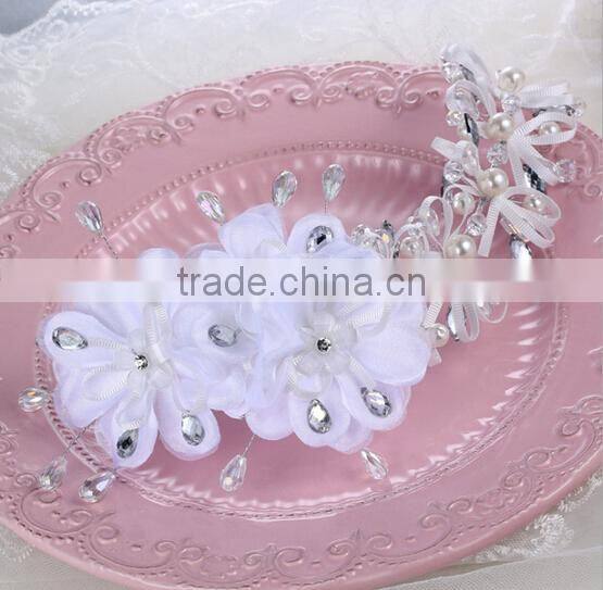 headdress flower hair band/elastic band