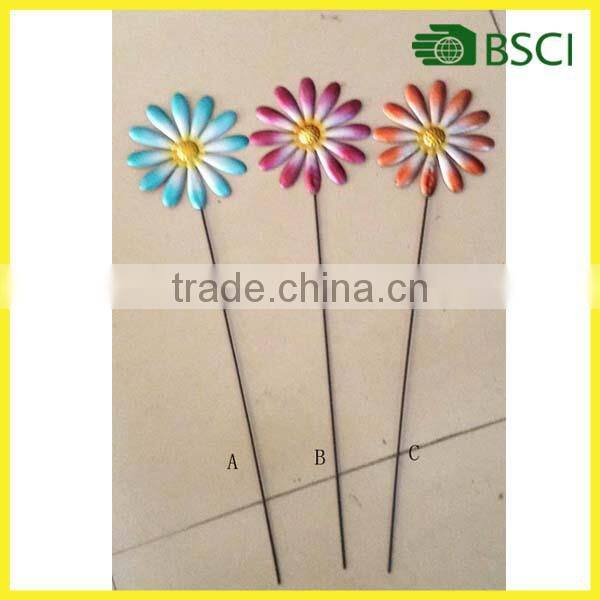 Low price flower garden stick craft for garden decoration