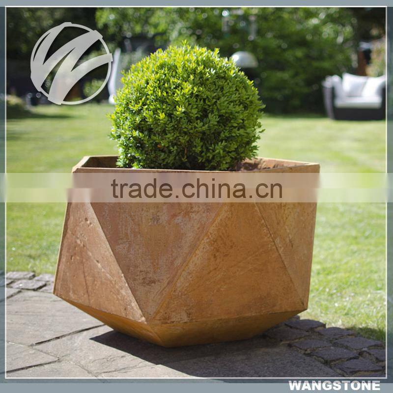 Wholesale garden corten steel planter boxs