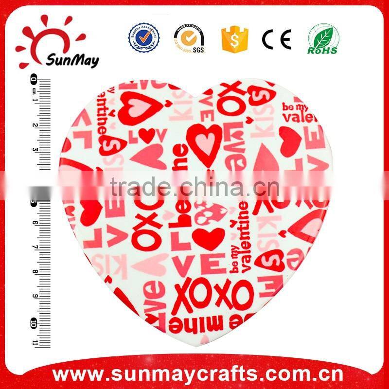 personalized color painting high quality absorbent coaster