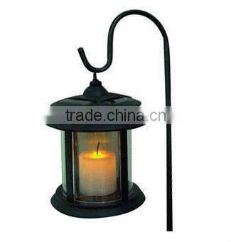 Solar powered resin light