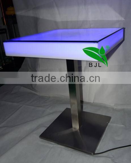 RGB 16 colors changePolyethylene bar and lounge furniture