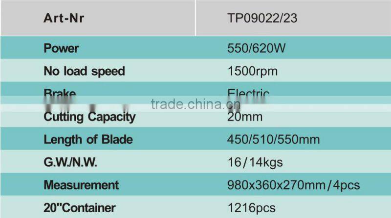 TP0922 Garden tool green Hedge Trimmers with long blade