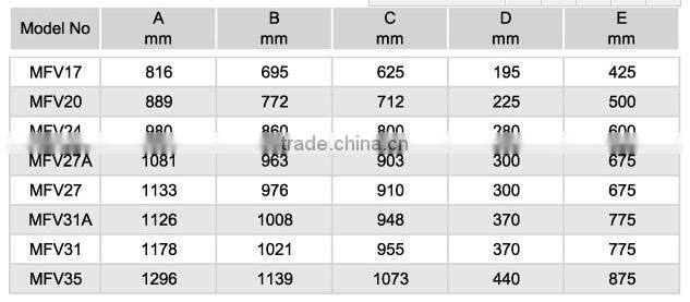 Emaux pool equipment MFV serie swimming pool sand filter