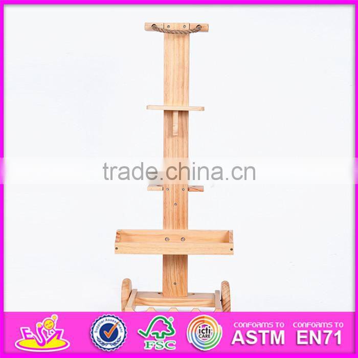 2016 Outdoor garden big wooden croquet game set with stand W01A179