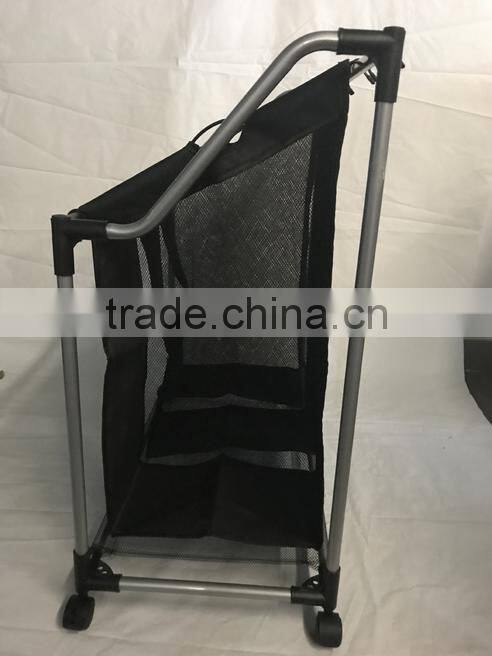 FACTORY SALE!!! Hotel and home usage triple laundry sorter without ironing board/3 lift-off fableable landry sorter