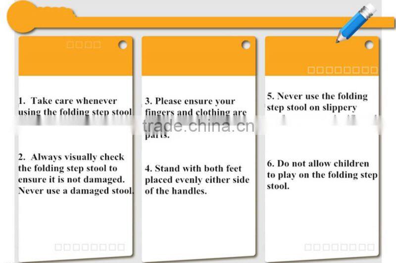 Sturdy Kid's Folding Foot Stool for Camping