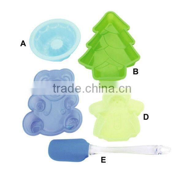 SS0022 / silicone kids baking set