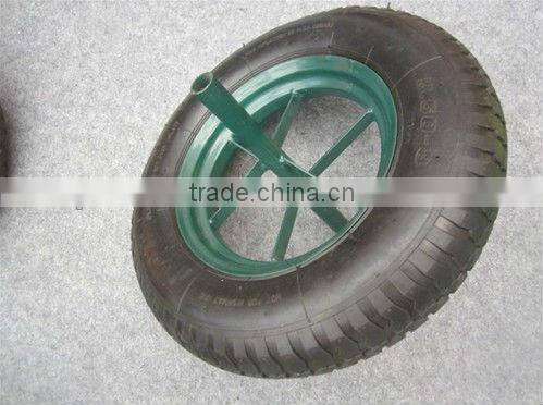 14"x3.50-8 spoke type wheel barrow wheel