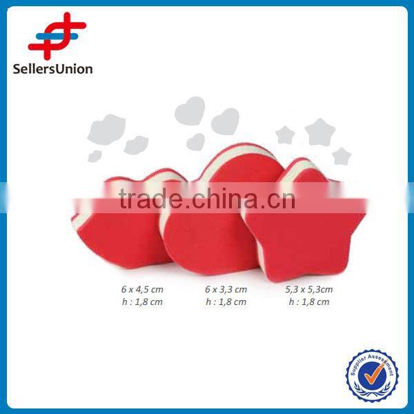 fashion&colorful foundation make up powder puff, refillable and nature cosmetic powder puff