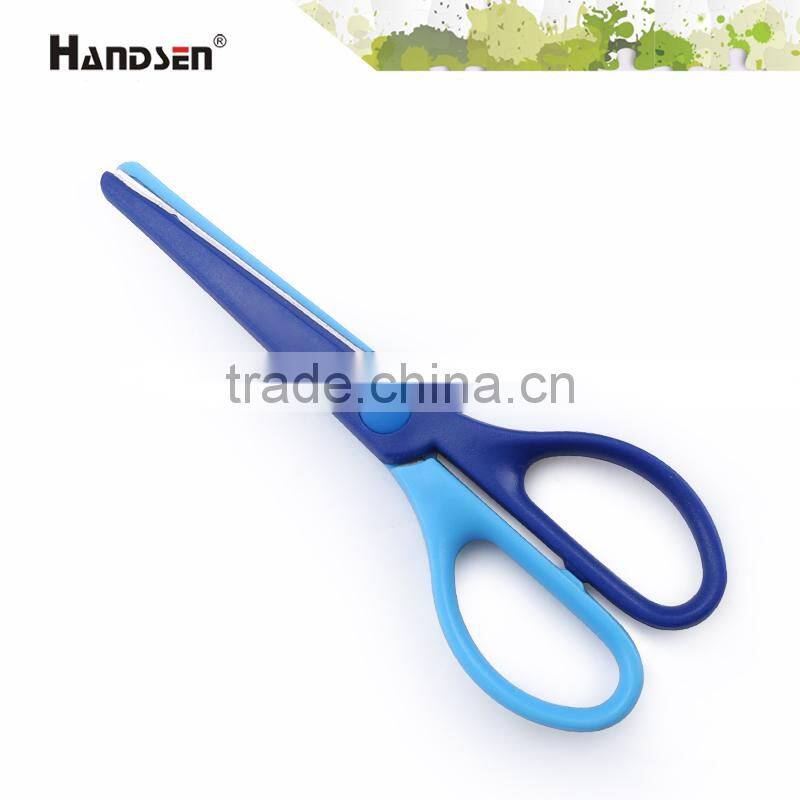 5-1/2" ABS handle with cover safety paper scissors