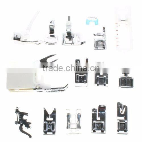 15pc Sewing machine presser feet foot kit set for brother Janome Singer