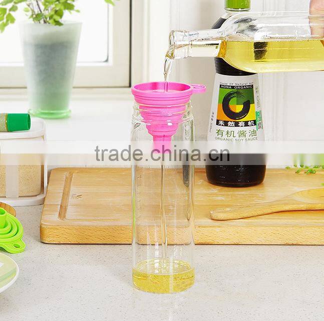 Collapsible Funnel Food Grade Silicone Foldable Funnel