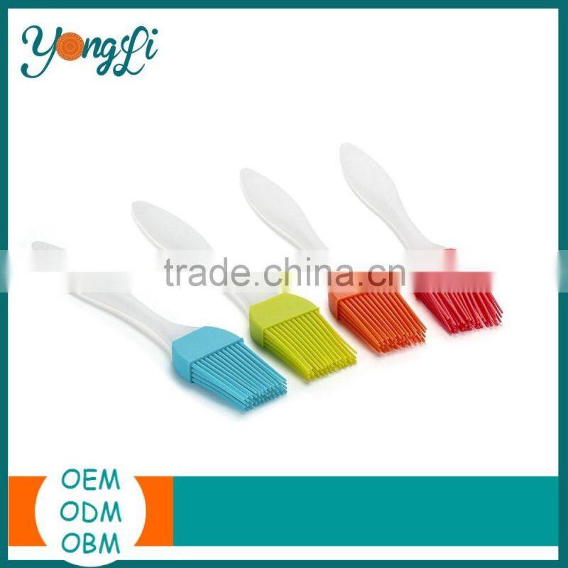 Colorful Silicone Kitchen Utensils Silicone Bbq Grill Brush