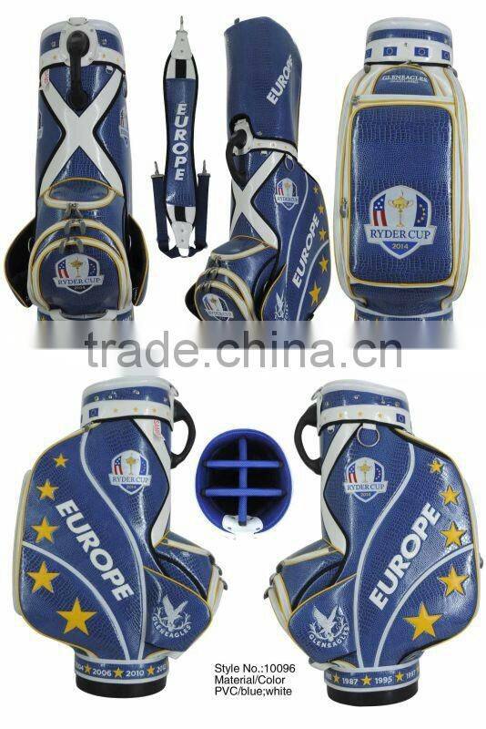 PU Leather Golf Staff Bag