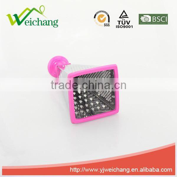 WCGT022 4 side wholesale vegetable kitchen graters stainless steel grater