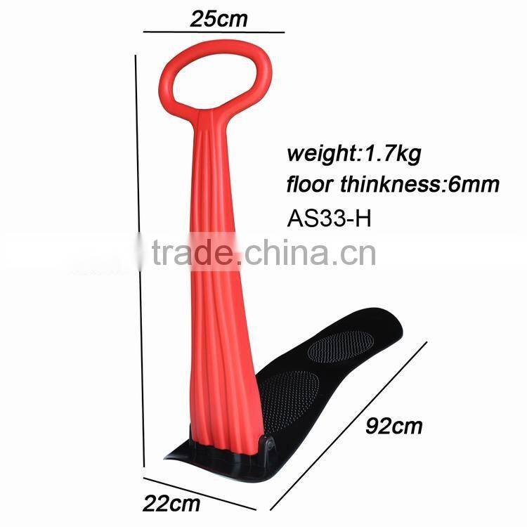 Kids Snowboard Kick Scooter Ride On Toy Snow Grass Sand Folding Ski Slope Sled Snow Scooter Snowboard Kids Winter Snow Slider