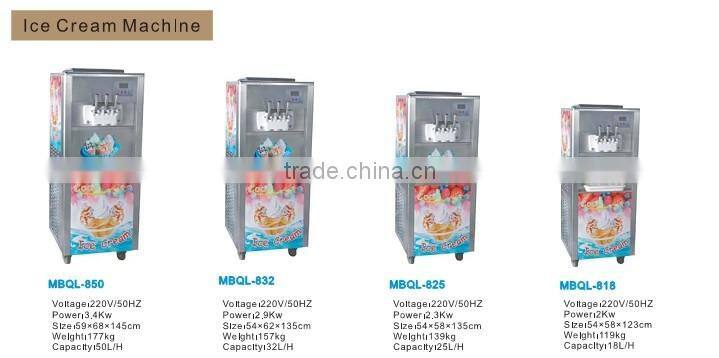 2017 Good Quantity Ice Cream Machine