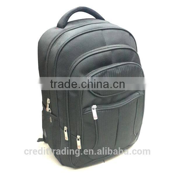 2015 new designs black backpack bag