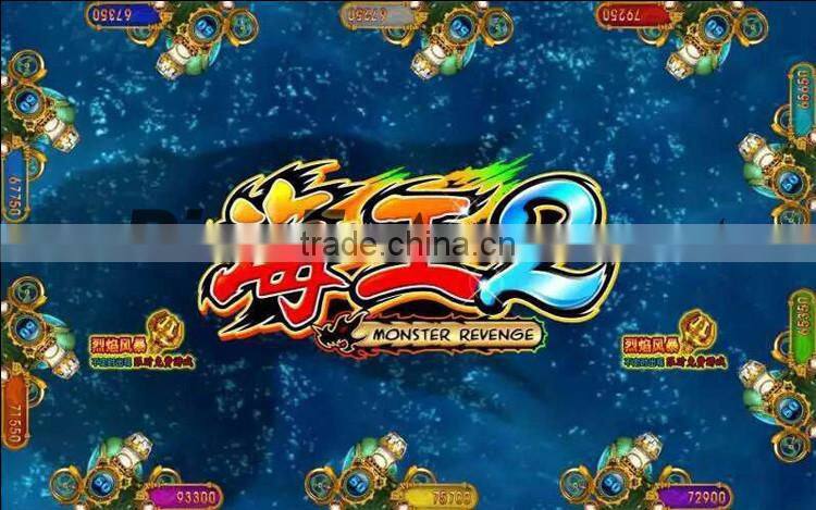 2016 USA IGS bill acceptor king of treasure arcade fishing game machine