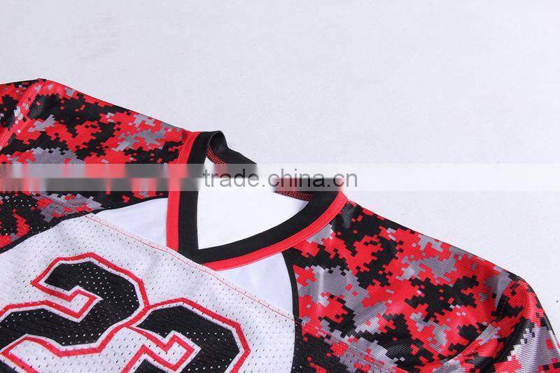 Custom camo football jerseys, Sublimated American Football Jersey, Custom Designed American Football Jersey