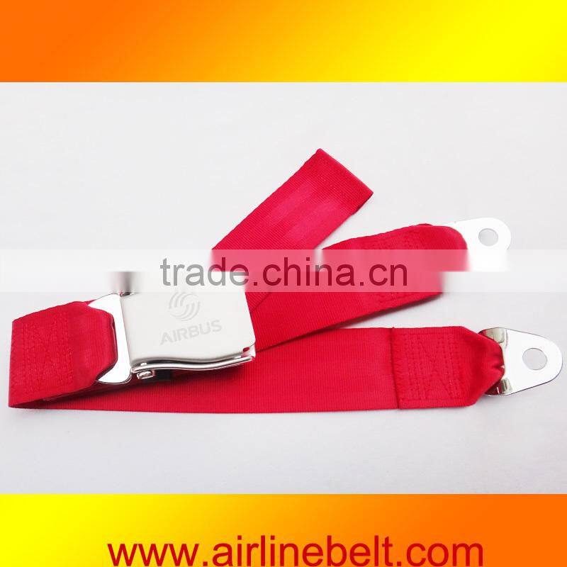 High quality personalied design airline seatbelt