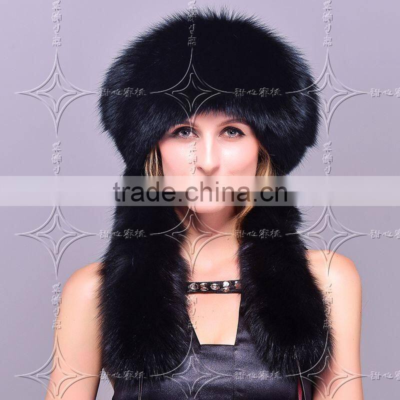hot sale Russia high-grade imitation fur Lei feng ear muff cap faux fur hat