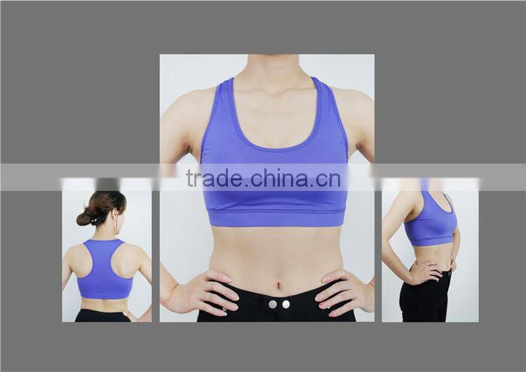Fashionable cool dry hot sale women yoga sport sexy gym wear fitness bra