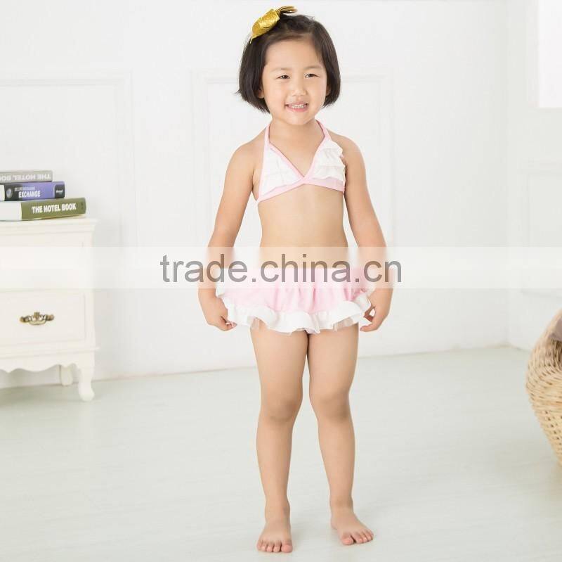 2017 Baby summer boutique clothing set baby bikini children's swimwear kids swimming wear baby beach clothing