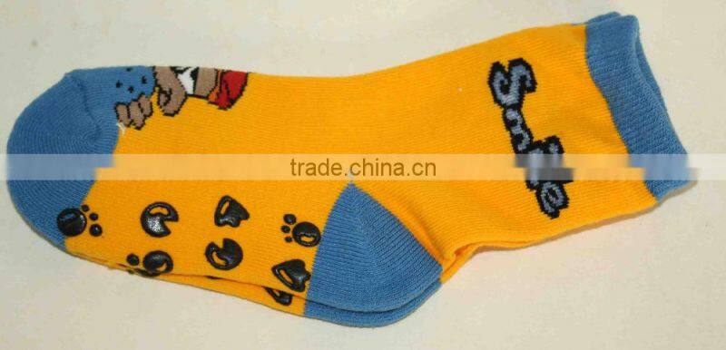 Anti Slip Grip Custom Logo Cheap Trampoline Sock