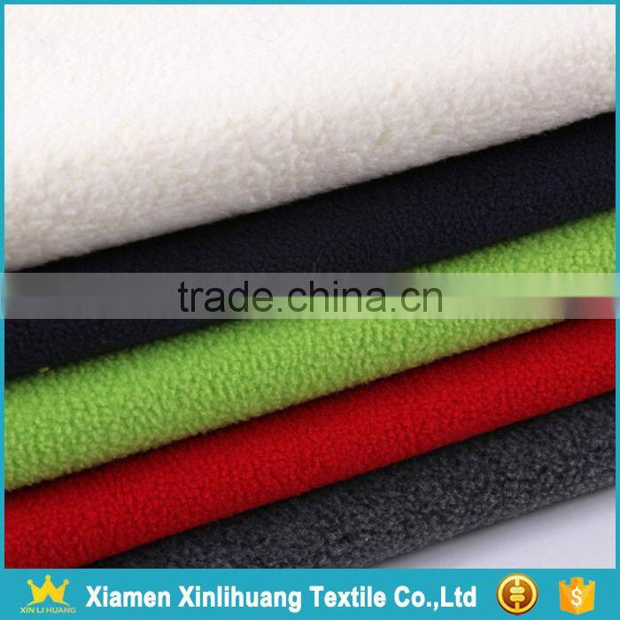 High Quality Cheap Knitted 100 Polyester Anti Pilling Polar Fleece Fabric