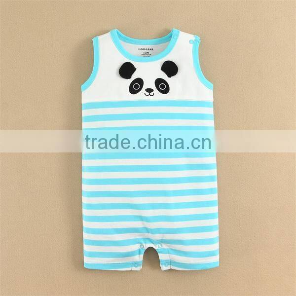 2015 baby clothing baby animal romper sunsuit girl
