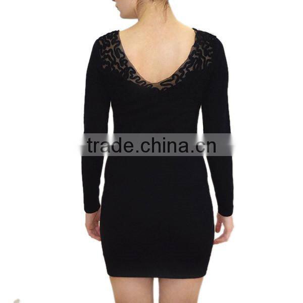 2014 High quality plus size corset knitted women dresses
