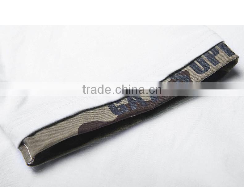 2017 Fashion design customized tshirt printing men t shirt