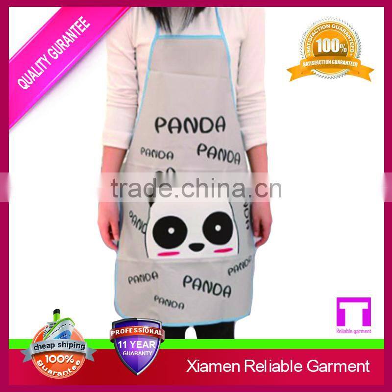 Cheap bulk wholesale animal cartoon printed long aprons