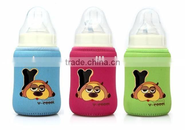 baby milk bottle warmer/baby bottle sleeve/nursing bottle neoprene sleeve