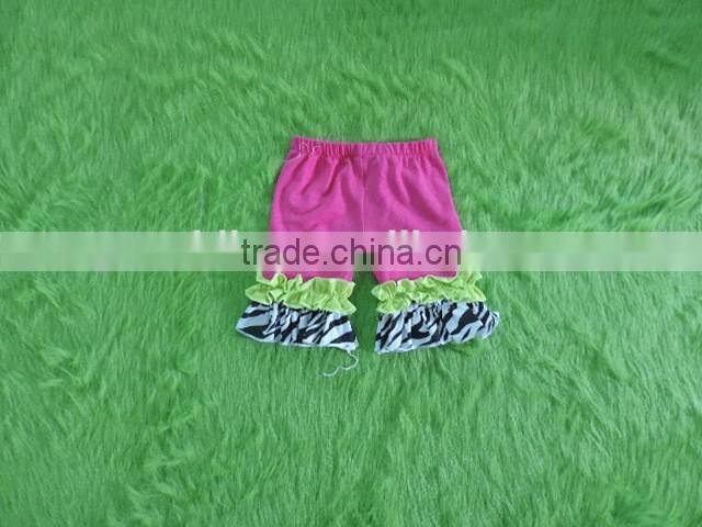 2017 Summer Children Girls Cotton Ruffle Shorts Persnickety Boutique Children Clothing Kids Girls Icing Shorts Comfortable