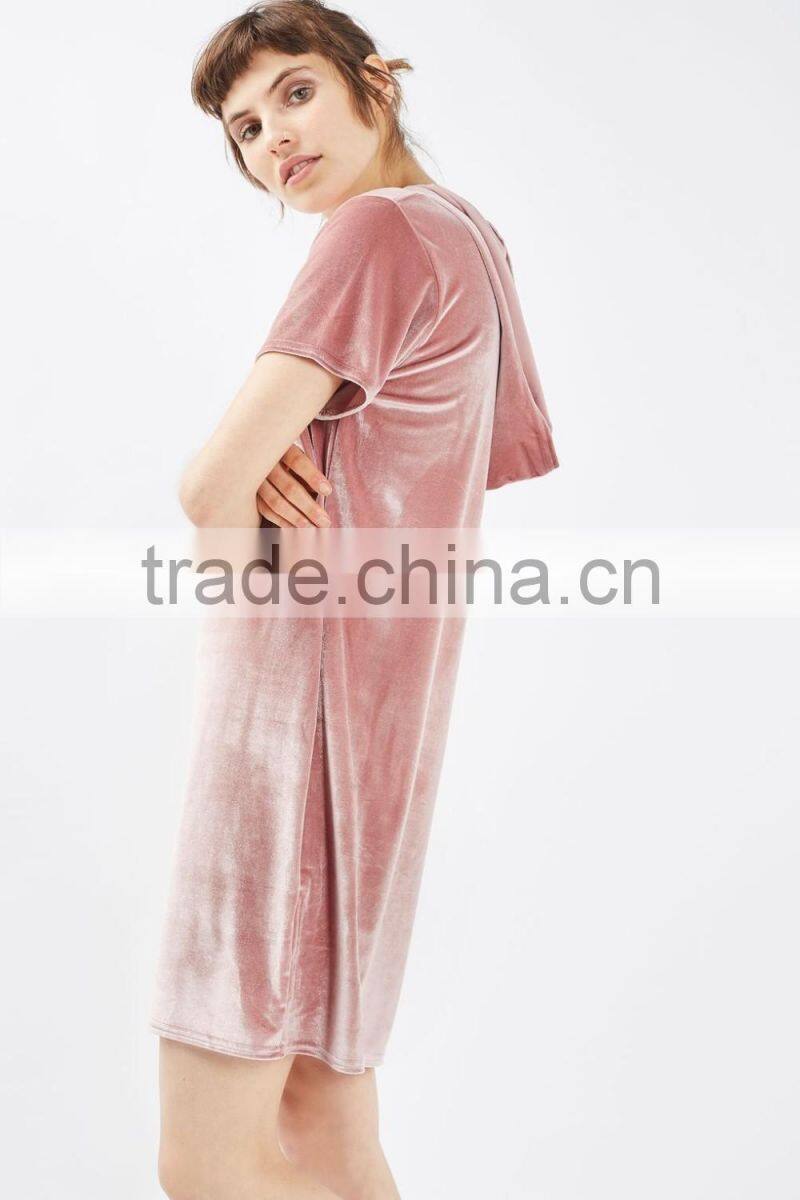 Women's Velvet/velour Midi Dress