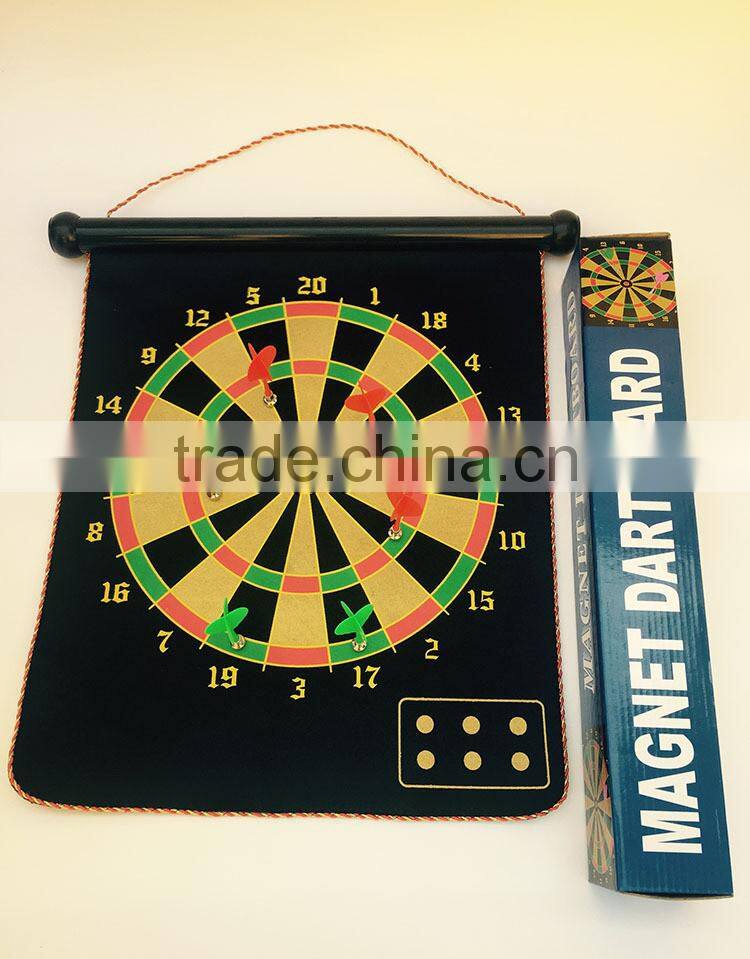 2017 hot sale safe double-sided Magnetic dart board for children toys