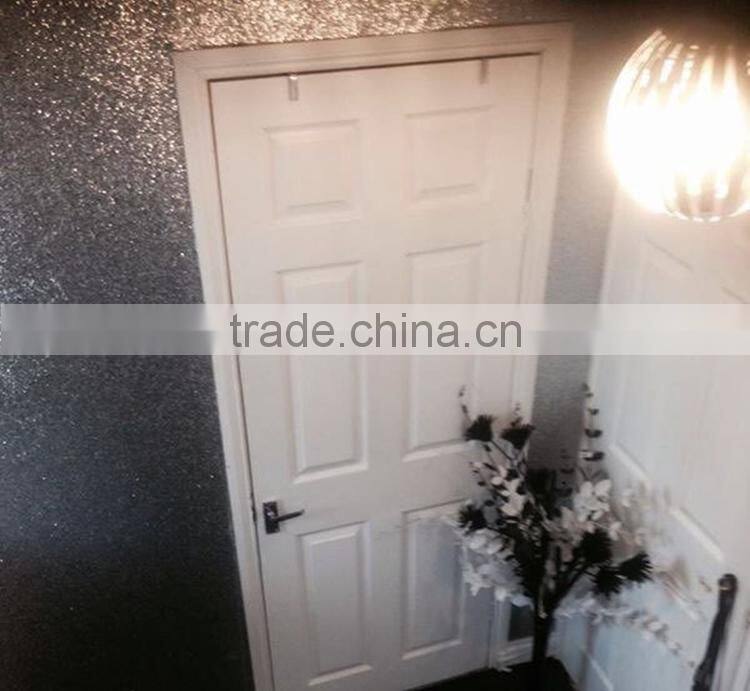 fully stock high shinning gray glitter wallpaper sparkle