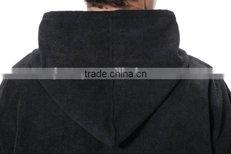 Poncho style hooded towel surf poncho adult towel poncho