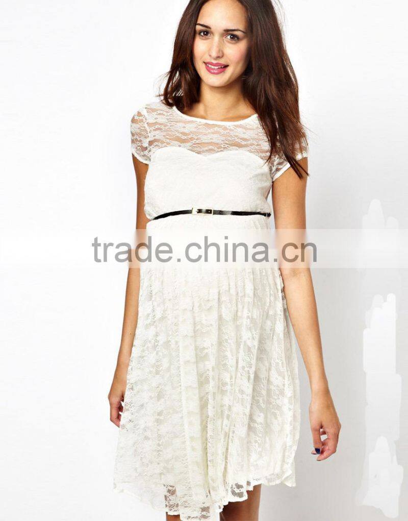 hot sale lace skater dress for pregnant woman,latest maternity clothing designs deep v neck,maternity clothing wholesale