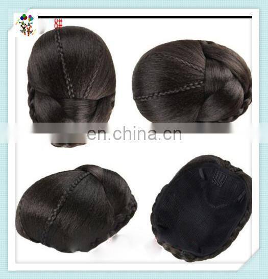 Fashion Women European Synthetic Braid Bun Hairpieces with Comb HPC-0188