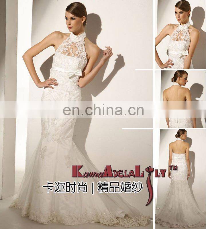 EB973 tulle and lace wedding dress pretty and attractive wedding gown ball gown bridal dress