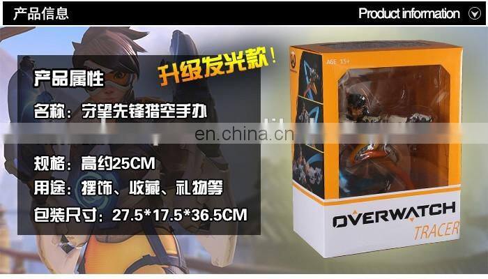 Factory Direct Game Overwatch Figure Tracer Figure 25cm