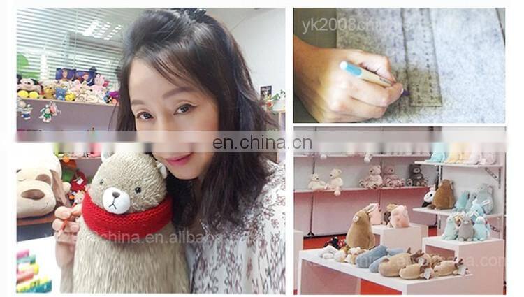 Soft sitting 70cm plush honey teddy bear wit CE/ASTM standard