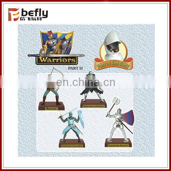 Table decoration mini plastic warrior figure