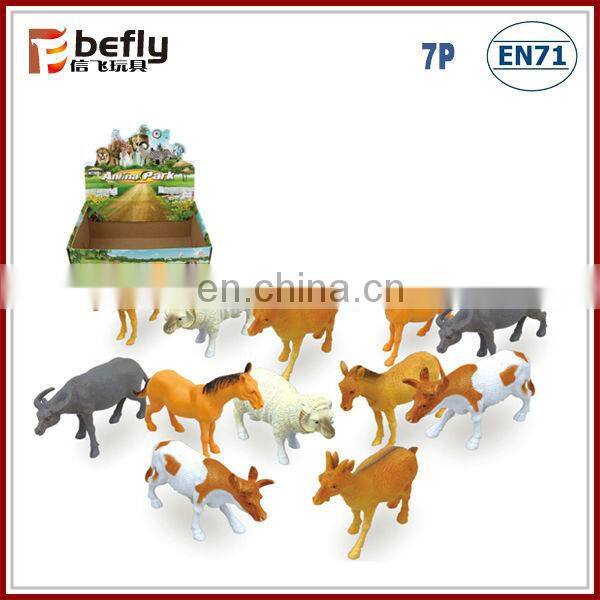 With sound function tiger figures plastic animal shantou toys factory