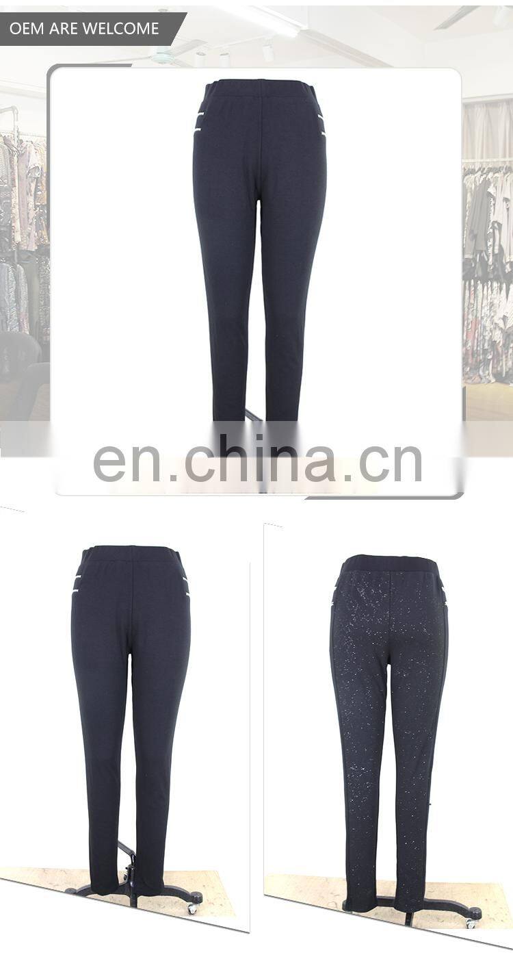 Custom Full Length Spandex Yoga Pants Women's Plus Size Pants
